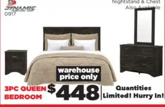 Surplus Furniture Canyon Maple 3-Piece Queen Bedroom Set offer