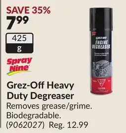 Princess Auto Grez-Off Heavy Duty Degreaser offer