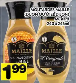 Supermarché PA MOUTARDES MAILLE (DIJON OU MIEL DIJON) | Mustard offer