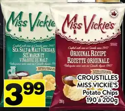 Supermarché PA CROUSTILLES MISS VICKIE'S | Potato Chips offer
