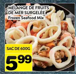Supermarché PA MÉLANGE DE FRUITS DE MER SURGELÉE | Frozen Seafood Mix offer