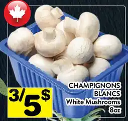 Supermarché PA CHAMPIGNONS BLANC | White Mushrooms offer