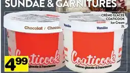 Supermarché PA CRÈME GLACÉE COATICOOK | Ice Cream offer