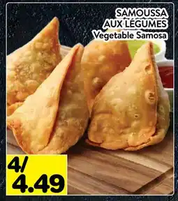 Supermarché PA SAMOUSSA AUX LÉGUMES | Vegetable Samosa offer