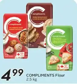 Safeway COMPLIMENTS Flour offer