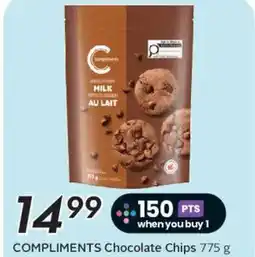 Safeway COMPLIMENTS Chocolate Chips offer