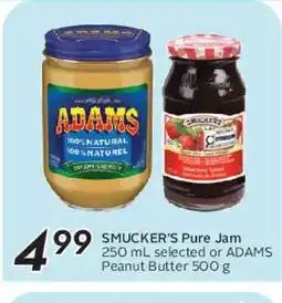 Safeway SMUCKER'S Pure Jam offer
