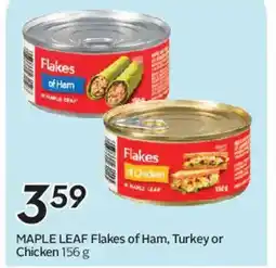 Safeway MAPLE LEAF Flakes of Ham, Turkey or Chicken offer