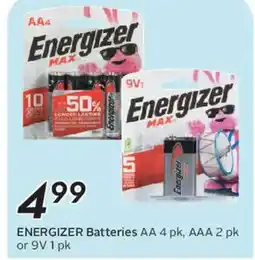 Safeway ENERGIZER Batteries offer