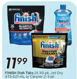 Safeway FINISH Dish Tabs offer