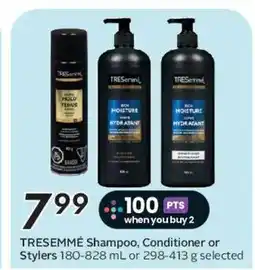 Safeway TRESEMMÉ Shampoo, Conditioner or Stylers offer