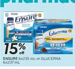 Safeway ENSURE or GLUCERNA offer