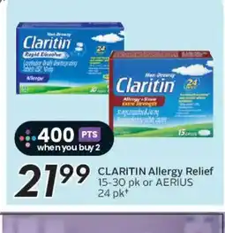 Safeway CLARITIN Allergy Relief offer