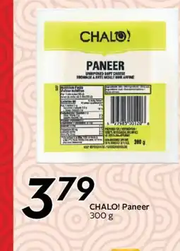 Safeway CHALO! Paneer offer