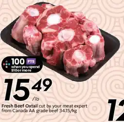Safeway Fresh Beef Oxtail offer