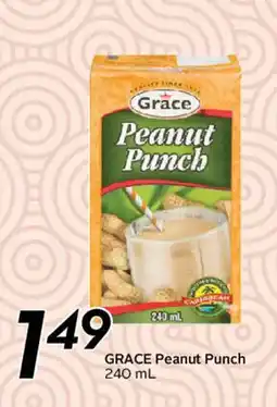 Safeway GRACE Peanut Punch offer