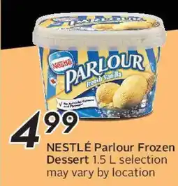 Safeway NESTLÉ Parlour Frozen Dessert offer