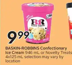 Safeway BASKIN-ROBBINS Confectionary Ice Cream offer