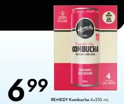 Safeway REMEDY Kombucha offer