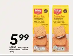 Safeway SCHÄR Honeygrams Gluten Free Cookies offer