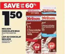 Independent Grocer Neilson chocolate milk offer