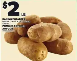 Independent Grocer Baking potatoes offer