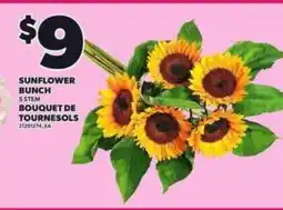Independent Grocer Sunflower bunch offer