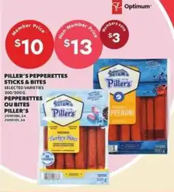 Independent Grocer Piller's pepperettes sticks & bites offer