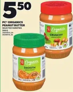Independent Grocer Pc organics peanut butter offer