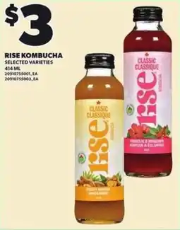 Independent Grocer Rise kombucha offer