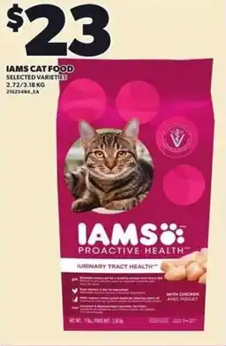 Independent Grocer Iams cat food offer