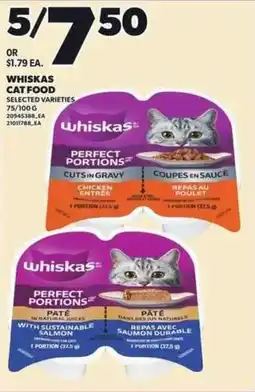Independent Grocer Whiskas cat food offer