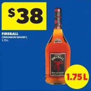 Real Canadian Liquorstore Fireball cinnamon whisky offer