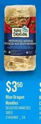 Independent Grocer Blue dragon noodles offer