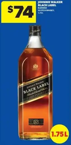 Real Canadian Liquorstore Johnnie walker black label blended scotch whisky offer