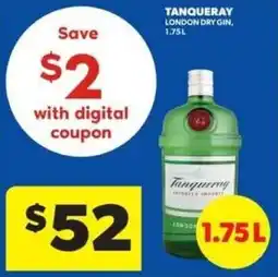 Real Canadian Liquorstore Tanqueray london dry gin offer
