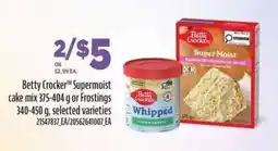 Independent Grocer Betty crocker supermoist cake mix offer