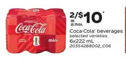 Independent Grocer Coca-cola beverages offer