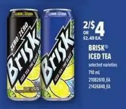 Independent Grocer Brisk iced tea offer
