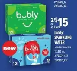 Independent Grocer Bubly sparkling water offer