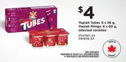 Independent Grocer Yoplait tubes offer