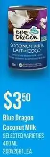Dominion Blue Dragon Coconut Milk offer