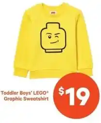 Dominion Toddler Boys' LEGO Graphic Sweatshirt offer