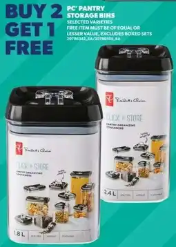 Dominion Pc' pantry storage bins offer