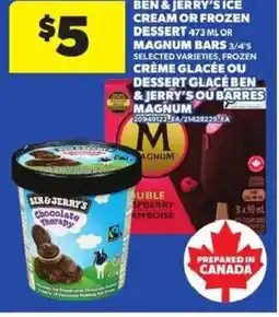 Atlantic Superstore BEN & JERRY'S Ice cream offer