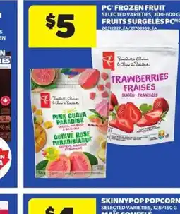 Atlantic Superstore PC Frozen fruit offer