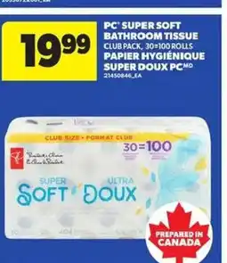 Atlantic Superstore PC Super soft bathroom tissue offer