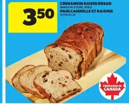 Atlantic Superstore Cinnamon raisin bread offer