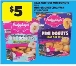 Atlantic Superstore HEAT AND TOSS Mini donuts offer