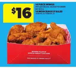 Atlantic Superstore 14 piece wings offer